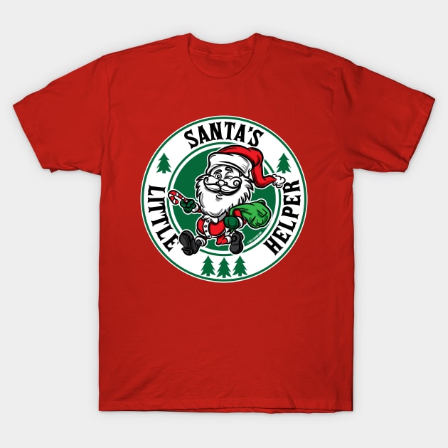 Santa's Little Helper Mascot T-Shirt by eShirtLabs